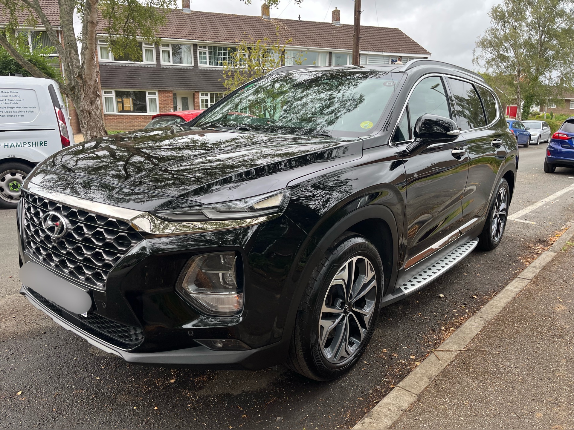 Hyundai Santa Fe two stage polish and ceramic coating